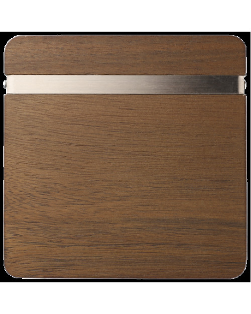 Ensemble de dessous de verre en bois et métal Graze