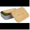Boîte à lunch en fibre de bambou avec couvercle pour planche à découper