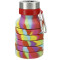 Bouteille pliable en silicone Zigoo 18oz - Tie Dye