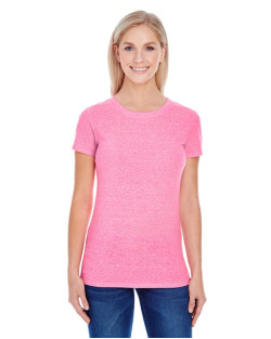 T-shirt pour femme à manches courtes en Triblend de Threadfast