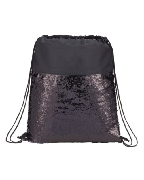 Sac à cordon à sequins sirène