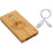 Banque d'alimentation sans fil en bambou Plank 5 000 mAh