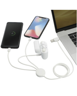 Câble de chargement 5 en 1 avec revêtement