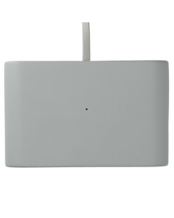 Horloge de bureau avec chargement sans fil en pierre