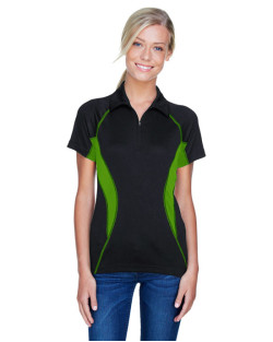 Polo performance pour femme UTK frais.logikMC Serac de North End SportMD Rouge à glissière