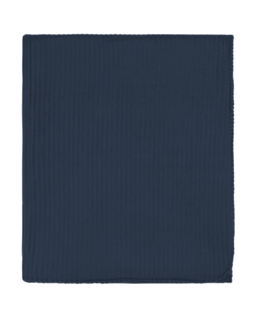 Couverture polaire côtelée