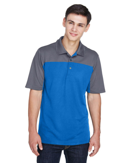 Polo performance pour homme en piqué Balance avec blocs de couleur