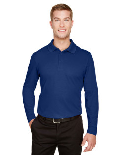 Devon & JonesMD Performance CrownLuxMC Polo tressé pour homme de taille longue à manches longues