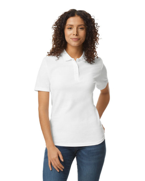 Polo piqué double softstyle pour femme