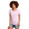 T-shirt pour femme Ideal à col rond et manches courtes