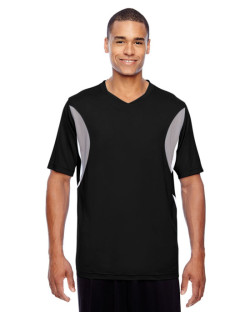 Maillot multisport pour homme à manches courtes et col en V de Team 365MC